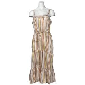 NWT Lemlem Jima Sweepy Maxi Dress Size L Large Multicolor